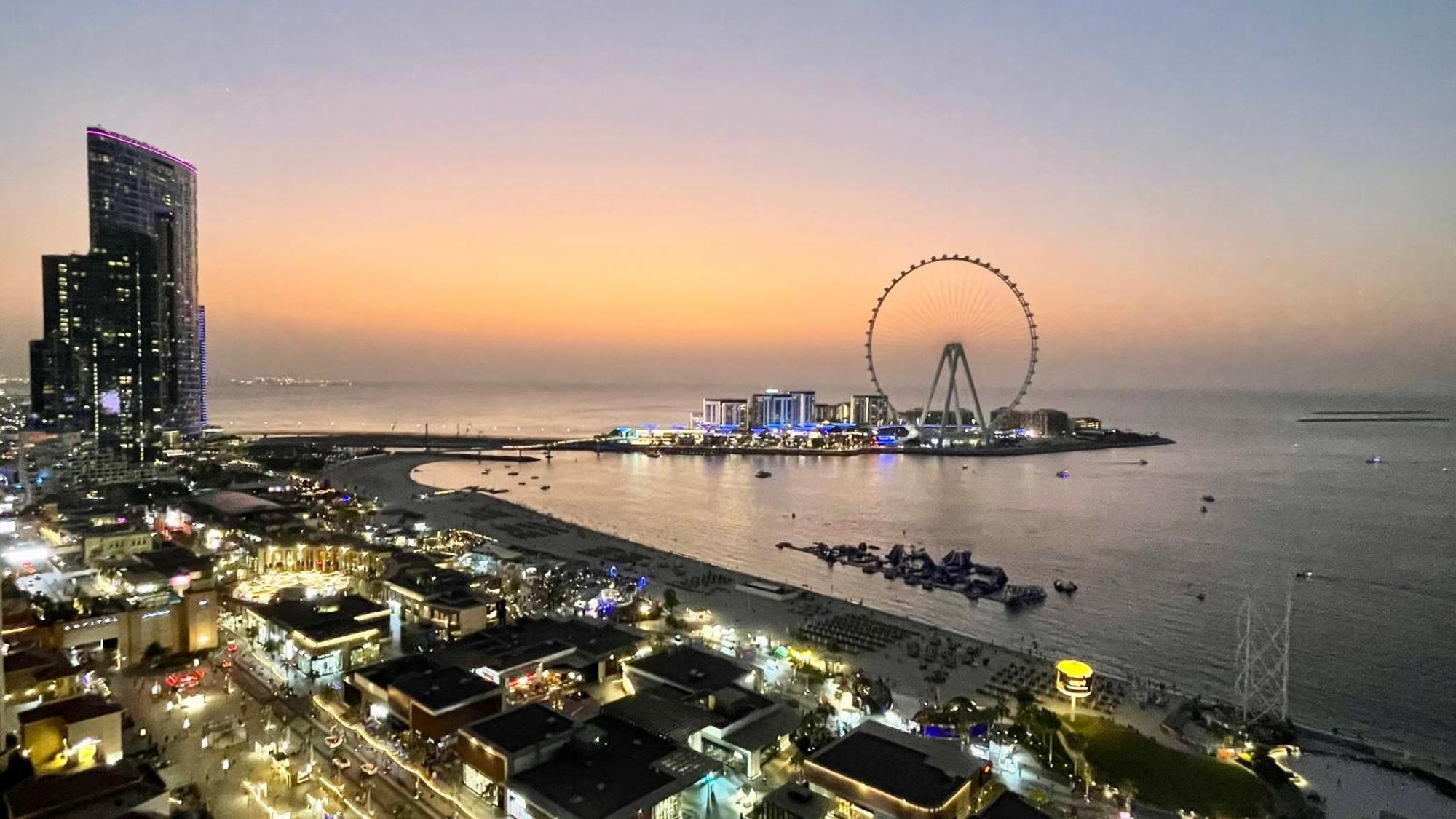 Jbr Beachfront Luxe Apartment All Rooms Sea Facing ดูไบ ภายนอก รูปภาพ