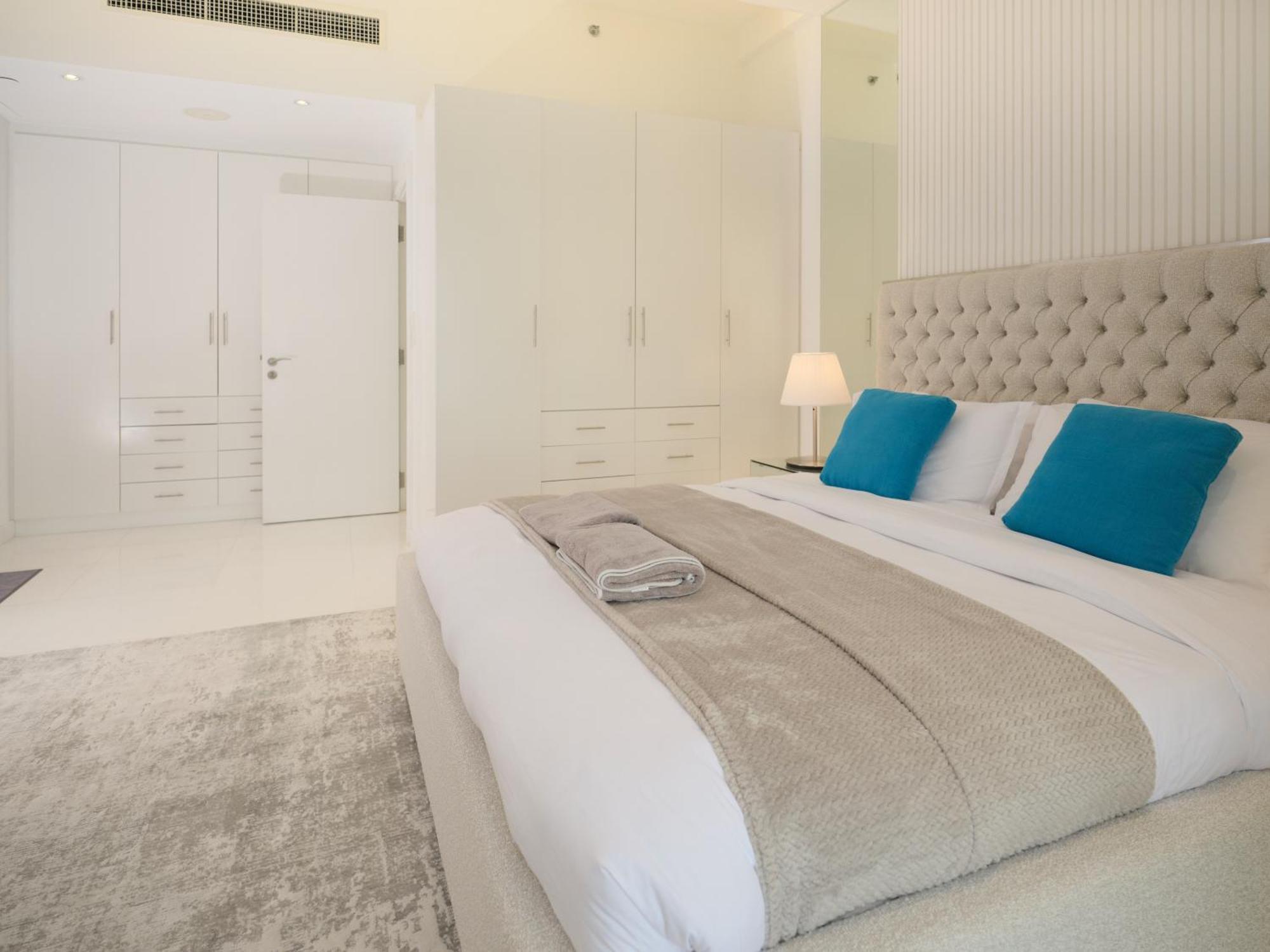 Jbr Beachfront Luxe Apartment All Rooms Sea Facing ดูไบ ภายนอก รูปภาพ