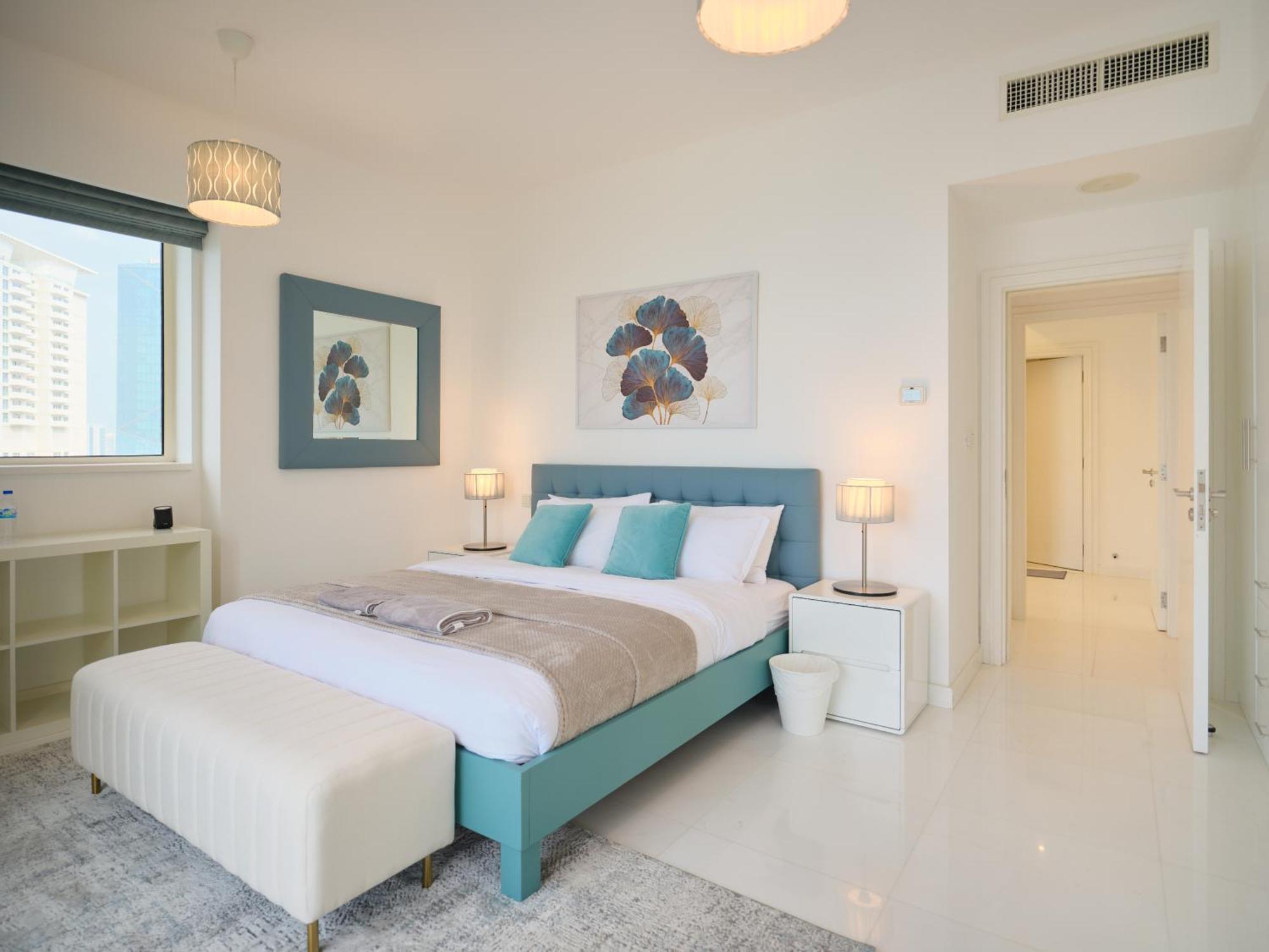 Jbr Beachfront Luxe Apartment All Rooms Sea Facing ดูไบ ภายนอก รูปภาพ