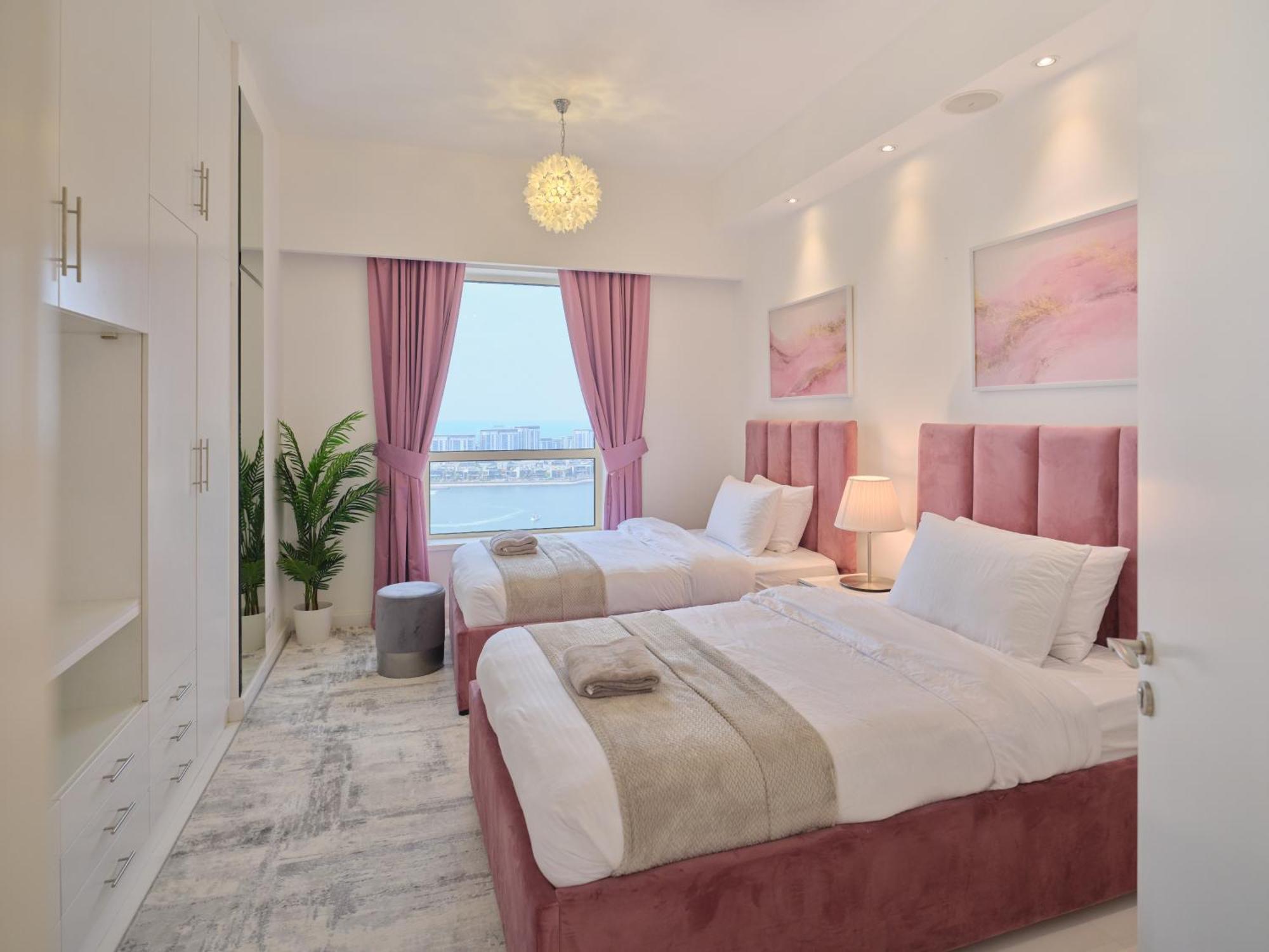 Jbr Beachfront Luxe Apartment All Rooms Sea Facing ดูไบ ภายนอก รูปภาพ